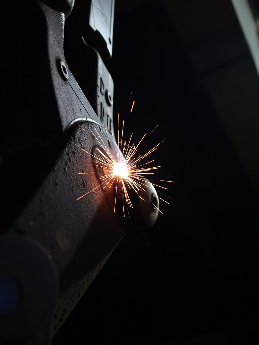 Excavator boom rebuild